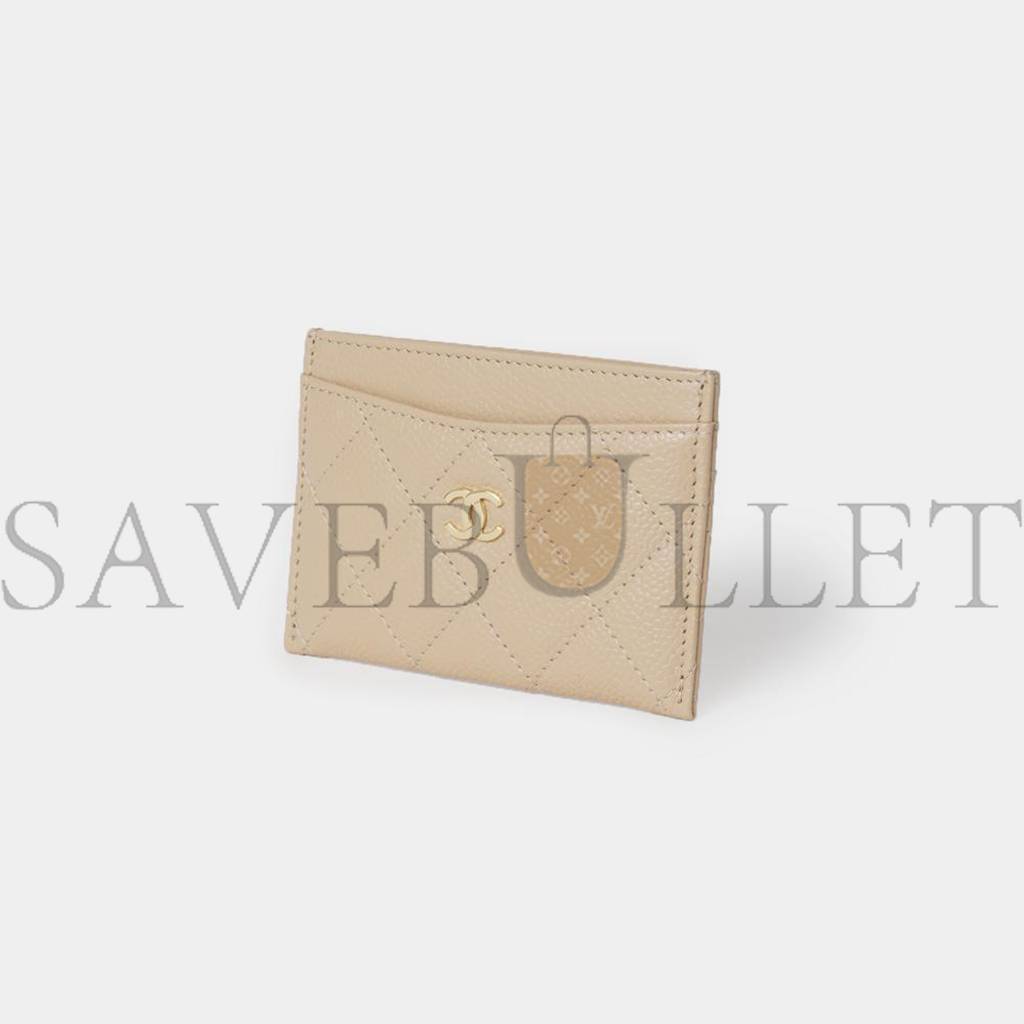 Ch*el classic card holder gold hardware ap0213 y33352 ni687 （11.2*7.5*0.5cm）